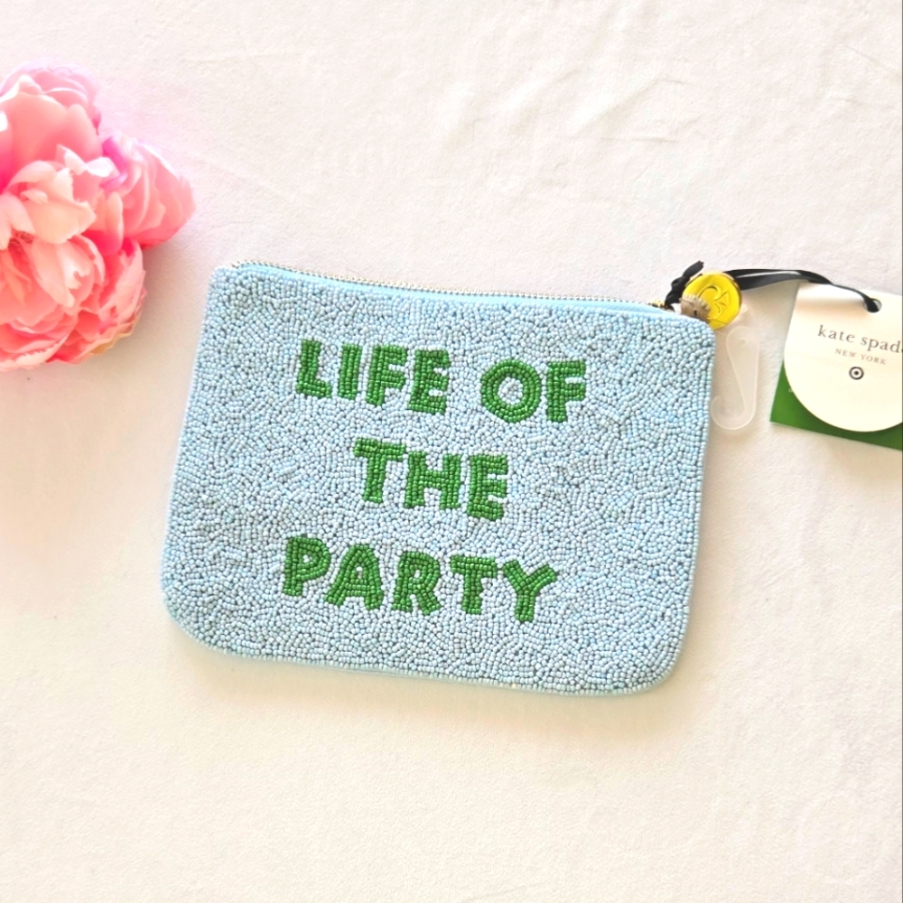 ♠️Kate Spade New York X Target  Life Of The Party Beaded Clutch Limited Edition
